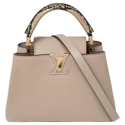 louis vuitton capucine python|Capucines BB Taurillon Leather .